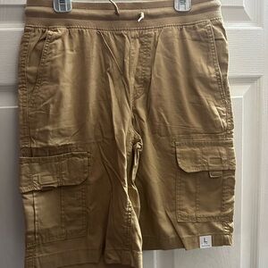 Boy’s Large Tan Cargo Shorts